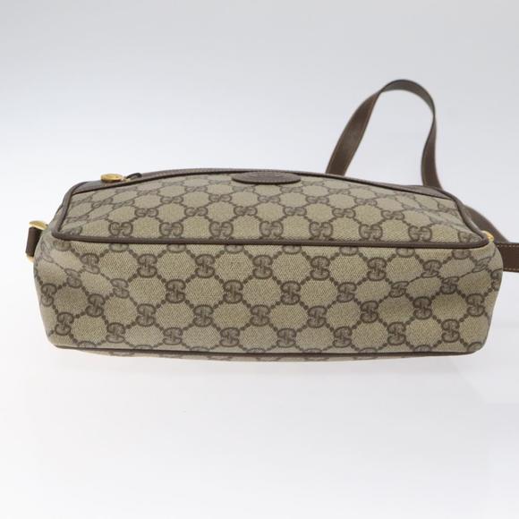 GUCCI GG Supreme Shoulder Bag PVC Beige Gold 001 23 0942 Auth BA2973 - Picture 9 of 16